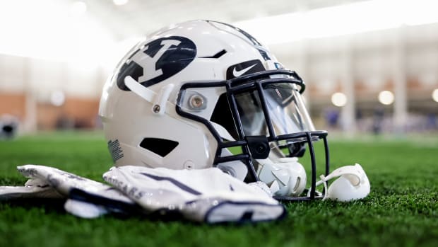 BYU Football helmet